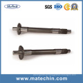 OEM Custom CNC Usinagem Worm Gear Shaft Forjamento